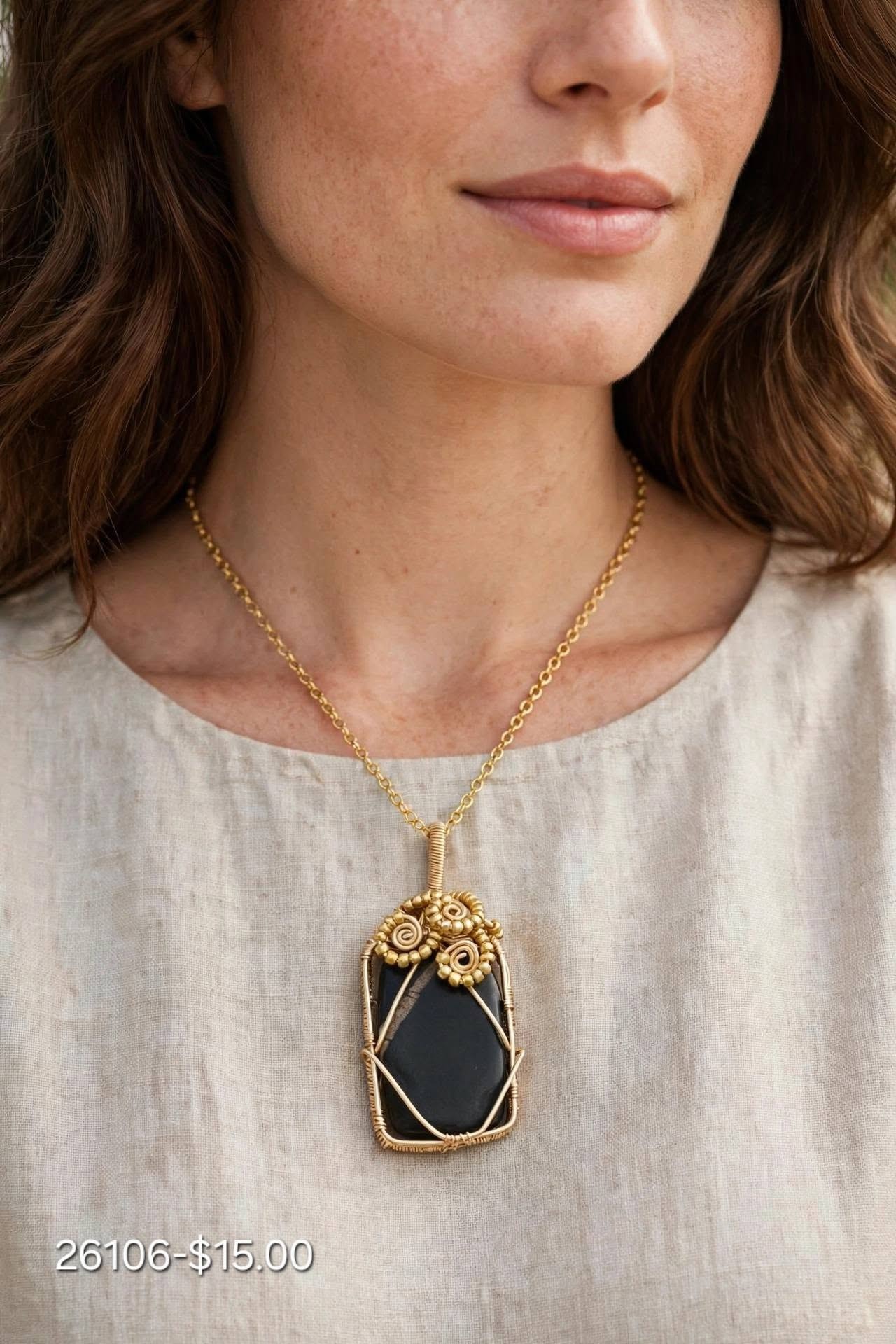 Heart Gold Pendant